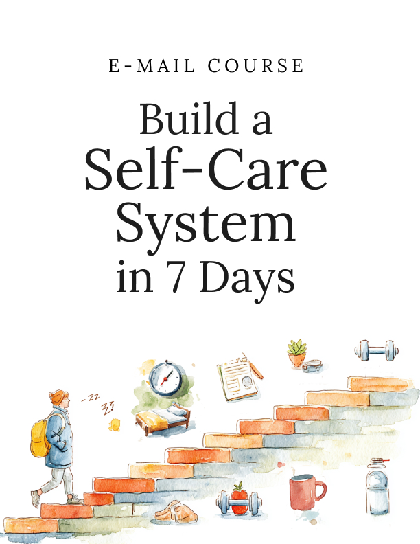 Build a Self-Care System in 7 Days cover