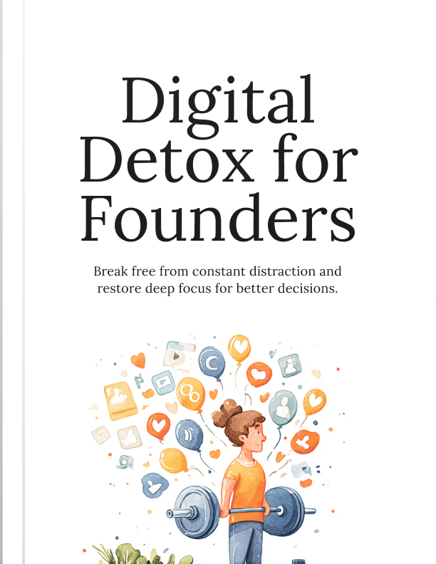 Digital Detox for Founders cover