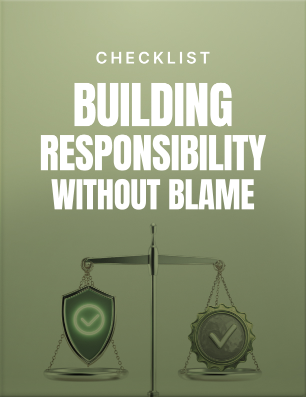 Building Responsibility Without Blame cover