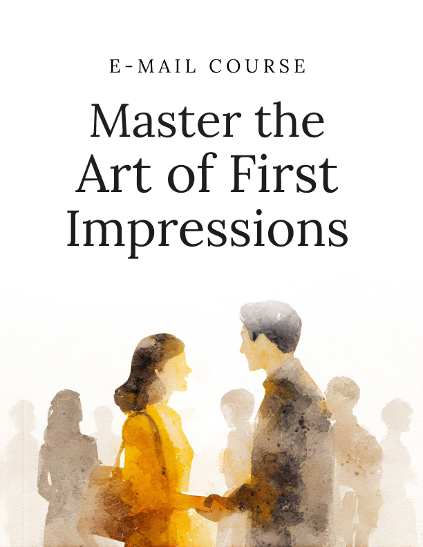 Master the Art of First Impressions cover