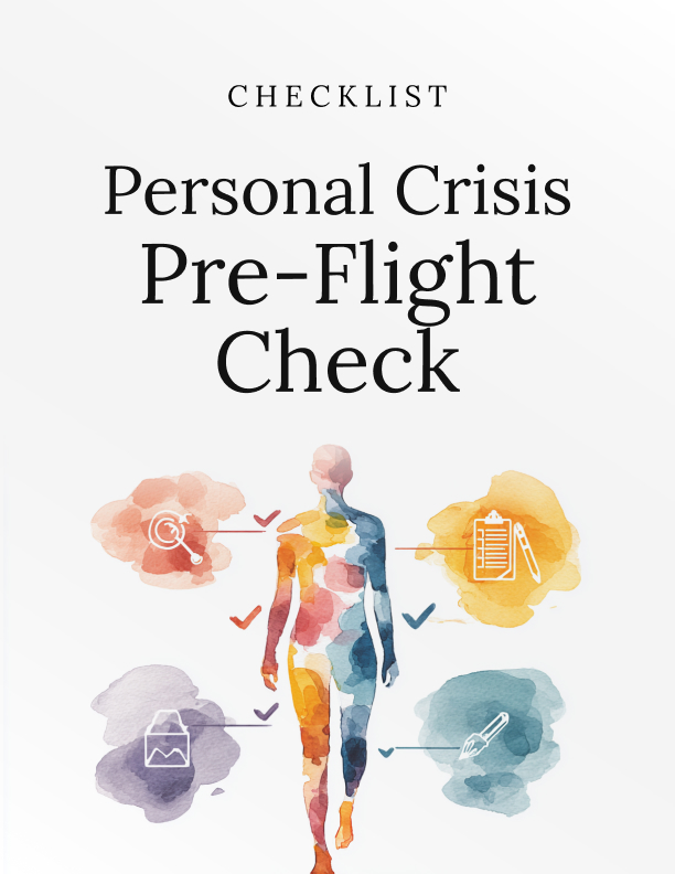 Personal Crisis Pre-Flight Check cover