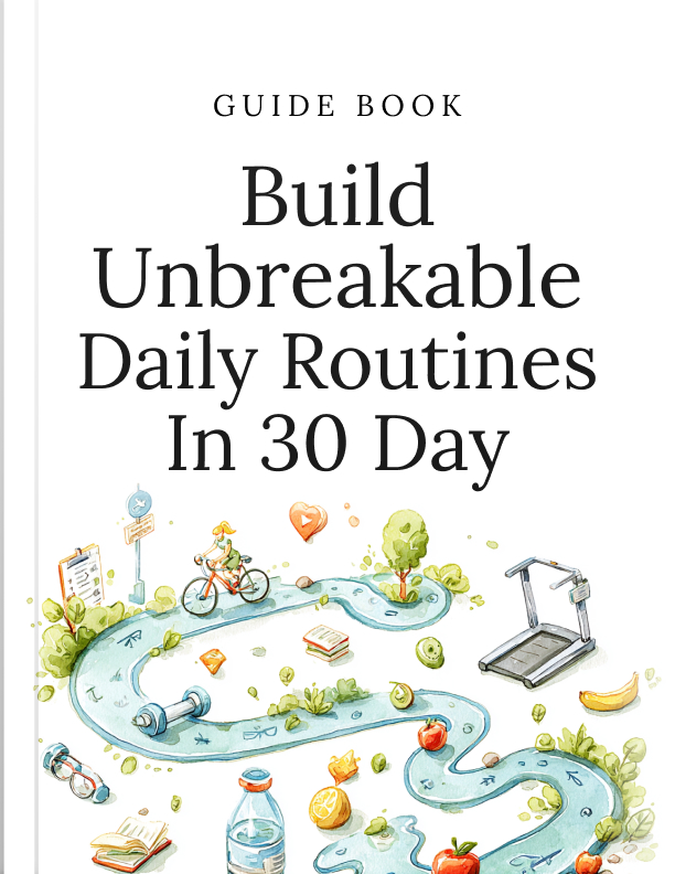 Build Unbreakable Daily Routines in 30 Days cover