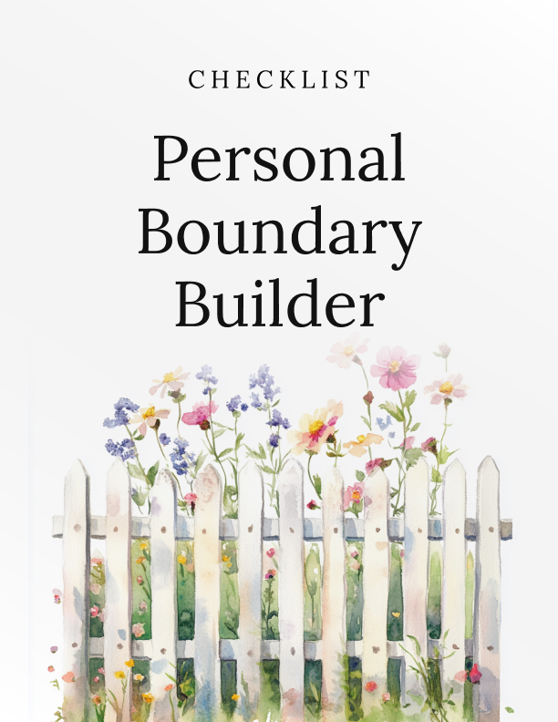Personal Boundary Builder cover